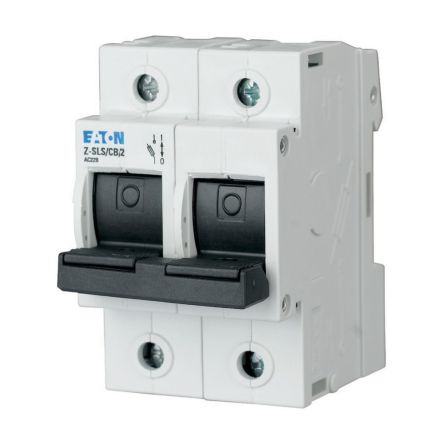 Eaton Switch Disconnector, 2 Pole, 63A Max Current [248248 Z-SLS/CB/2]; 255-672