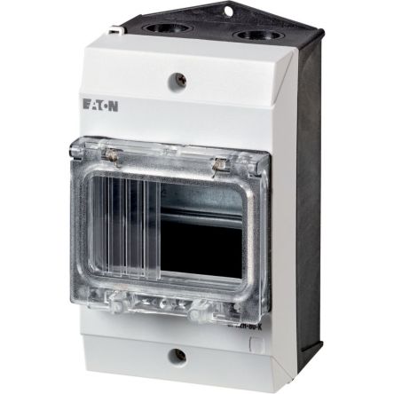 Eaton Moeller Series Plastic Wall Box, IP65, Viewing Window, 100 mm x 100 mm x 181mm [229310 CI-K2H-80-K]; 255-823