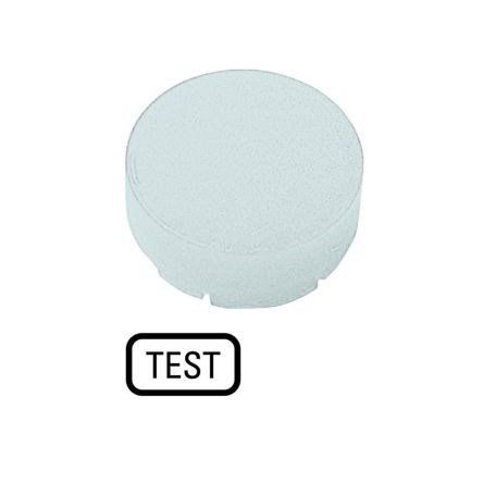 M22 Series White Push-In Push Button Head Cap, 24mm Cutout [218376 M22-XDLH-W-GB9]; 255-861