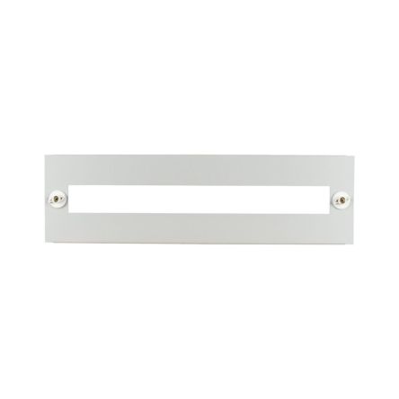Eaton 2866 Series RAL 7035 Sheet Steel Front Plate, 20mm H, 150mm W, 725mm L for Use with Enclosure [286690 BPZ-FP-800/150-45]; 256-628