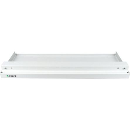 Eaton 2924 Series RAL 9016 Steel Base Plate, 75mm H, 615mm W, 265mm L for Use with Service Distribution Board, [292422 BP-TBP-600-BL-W]; 256-656