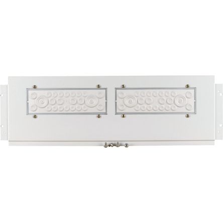 Eaton Eaton xEnergy Basic Flange Plate for use with Service Distribution Board IVS, Wall Mounting Distribution System [292430 BP-FLP-600-2K-W]; 256-658