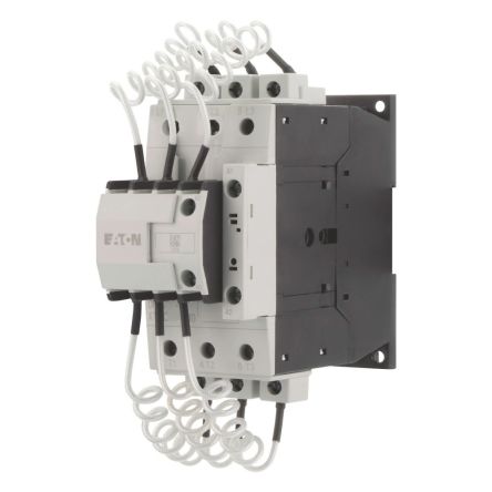 Eaton Contactor, 230/240 V Coil, 72 A, 50 kVar, 690 V [294076 DILK50-10(230V50HZ,240V60HZ)]; 256-683