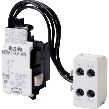 Eaton Auxiliary Contact, 2 Contact, N/O, Screw [292195 NZM1-XHIVR]; 257-777
