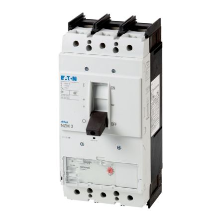 Eaton, Eaton Moeller NZM MCCB Molded Case Circuit Breaker 3P 450A, Breaking Capacity 5 kA, Fixed Mount [284465 NZMN3-SE450-CNA]; 257-957
