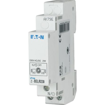 Eaton Green LED Indicator Lamp, 230V, 15mcd [284930 Z-BEL/G230]; 257-977