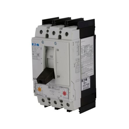 Eaton, Eaton Moeller NZM MCCB Molded Case Circuit Breaker 3P 160A, Breaking Capacity 5 kA, Fixed Mount [281308 NZMH2-M160]; 258-080