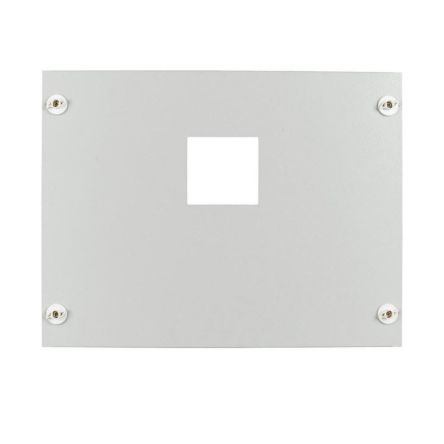 Eaton BPZ Series RAL 7035 Sheet Steel Mounting Plate, 505mm H, 525mm W, 70mm L for Use with Enclosure Mounting [286764 BPZ-NZM3-600-MV]; 258-193