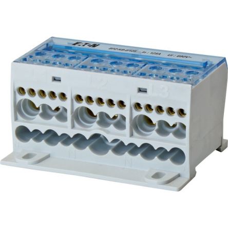 Eaton, xEnergy, 4 Way, Pluggable Terminal Block, Surface Mount, 289968 BPZ-KB-8/125 [289968 BPZ-KB-8/125]; 258-229
