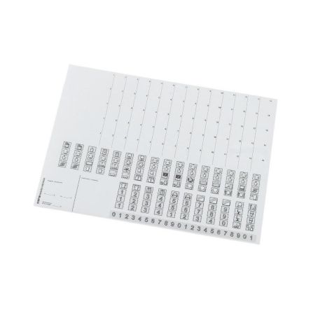 Eaton Inscription Label for Use with Distribution Board [279268 KLV-BSB]; 258-267