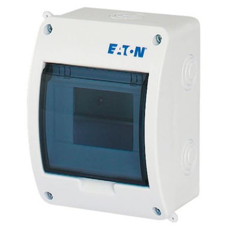 Eaton xComfort ECO Distribution Board Enclosure, 5 Way [280345 BC-O-1/5-ECO]; 258-474
