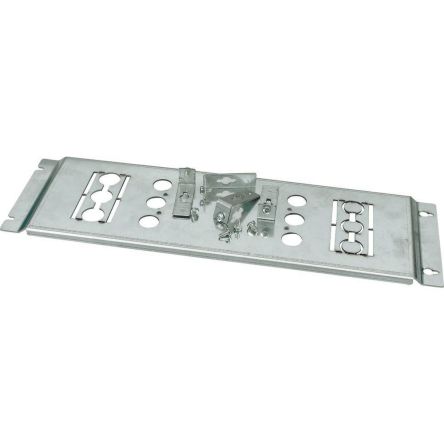 Eaton 2840 Series Stainless Steel Mounting Plate, 20mm H, 200mm W, 500mm L for Use with NZM2 [284027 XMN240806M]; 258-558