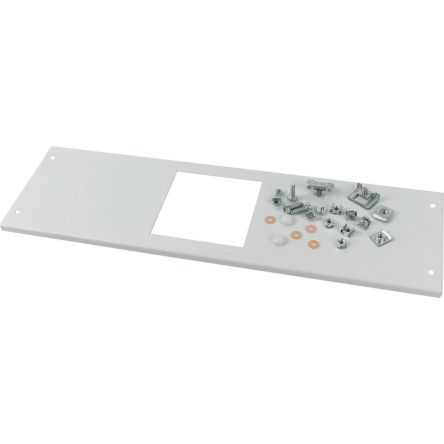 Eaton 2840 Series RAL 7035 Metal Cover, 25mm H, 320mm W, 520mm L for Use with NZM3 [284055 XMN341206C]; 258-566