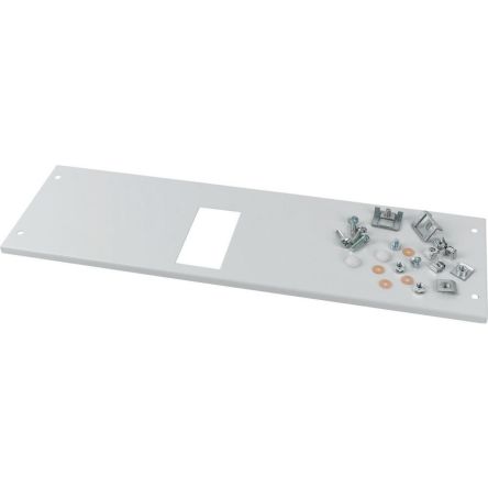 Eaton 2840 Series RAL 7035 Metal Cover, 25mm H, 160mm W, 520mm L for Use with NZM1 [284005 XMN140606C]; 258-624