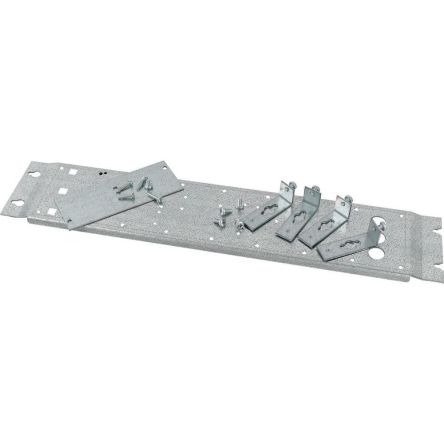 Eaton 2840 Series Metal Mounting Plate, 30mm H, 320mm W, 350mm L for Use with NZM1 [284008 XMN141204MV]; 258-626