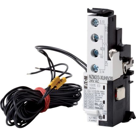 Eaton Undervoltage Release for use with N(S)2(-4), N(S)3(-4), NZM2(-4), NZM3(-4) [285291 NZM2/3-XUHIV20LK24AC]; 258-693