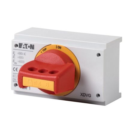 Eaton Eaton Moeller NZM Rotary Handle for use with N(S)2(-4), NZM2(-4), PN2(-4) [285280 NZM2-XDVGR]; 258-900