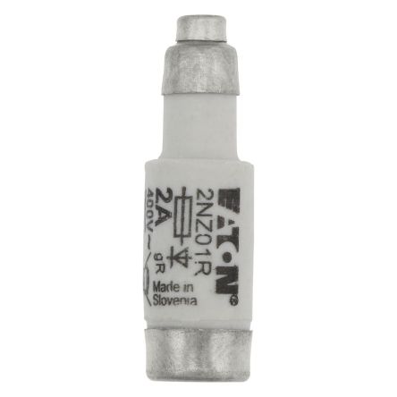 Eaton 2A Bottle Fuse, 400V [2NZ01R FUSE-D01 2A GR 400VAC E14]; 259-116