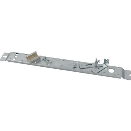 Eaton 2840 Series Stainless Steel Mounting Plate, 10mm H, 50mm W, 495mm L for Use with PKZ0 [284090 XMP030206M]; 259-234