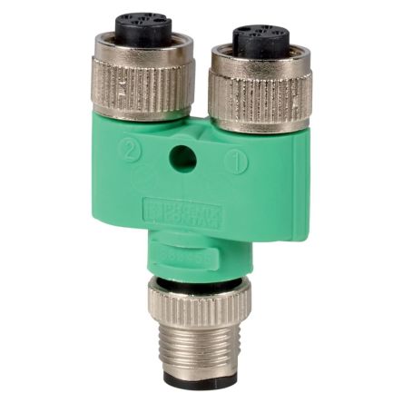 Eaton, RA Series M12 AS-I Distributor for Use with AS-Interface Sensors, CE Certified Standard [290424 RA-XM12-Y]; 259-324