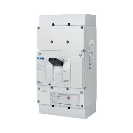 Eaton, Eaton Moeller NZM MCCB Molded Case Circuit Breaker 3P 600A, Breaking Capacity 15 kA, Fixed Mount [271108 NZMN4-AEF600-NA]; 259-364