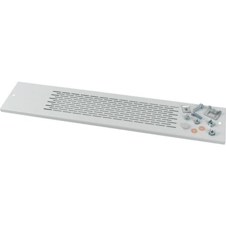Eaton 2839 Series Steel Cover, 20mm H, 100mm W, 330mm L for Use with Enclosure [283928 XME0404CV]; 259-471