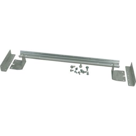 Eaton 2839 Series Stainless Steel Mounting Plate, 60mm H, 100mm W, 350mm L for Use with FAZ [283984 XMMC0804M]; 259-769