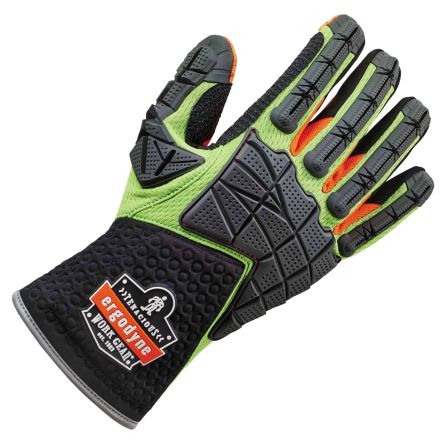 Ergodyne ProFlex Lime Waterproof Work Gloves, Size L [17904]; 259-988