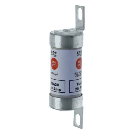 Eaton 25A Tag Fuse, 22 x 86mm, 0.46/0.69kV, 73mm [TIA25]; 260-694