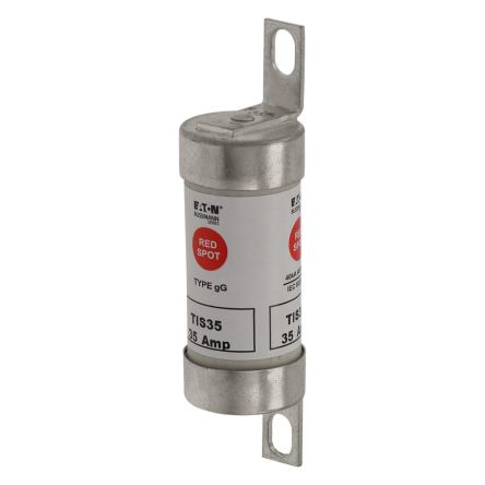 Eaton 35A Tag Fuse, 22 x 86mm, 0.46/0.69kV, 73mm [TIS35]; 260-695