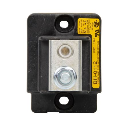 Eaton 100A 0.001 x 0.001in Modular Fuse Fuse Block, 700V [BH-0112]; 260-719