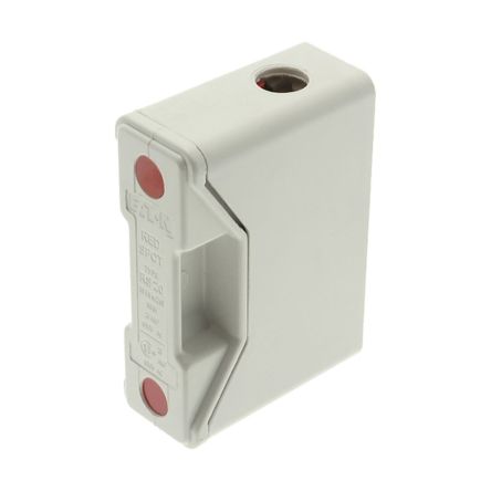 Eaton 20A Fuse Holder for 79 x 27 x 55mm Fuse, 1P, 690V ac [RS20HWH]; 261-368