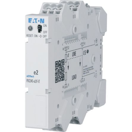 Eaton Electronic Circuit Breaker 8A 24V , 1 channels , DIN Rail [PXS24E08A002 PXS24E-e8/F]; 261-403