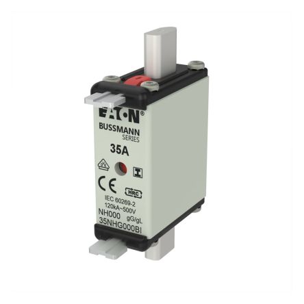 Eaton 35A Tag Fuse, 71 x 150mm, 500V [35NHG000BI NH FUSE 35A 500V SIZE 000 GG IMGL]; 261-563