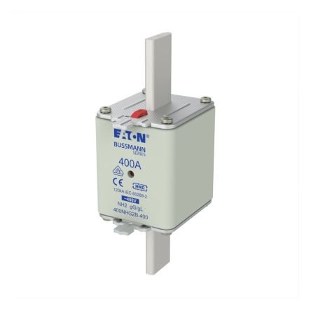 Eaton 400A NH Fuse, 71 x 54 x 150mm, 400V ac [400NHG2B-400]; 261-578