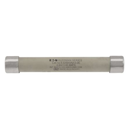 Eaton 3A Cartridge Fuse, 142 x 20.6mm [5.5AMWNA3.0E]; 261-588