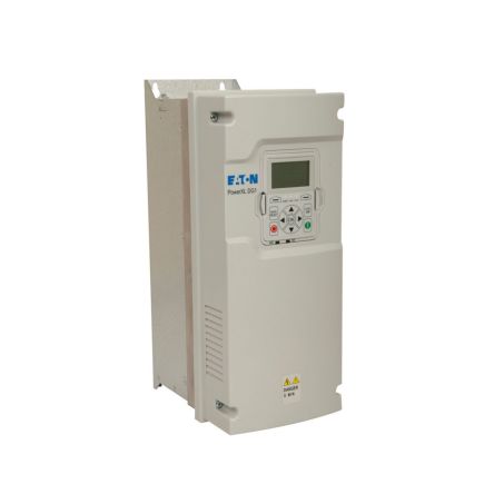 Eaton Inverter Drive, 4 kW, 3 Phase, 230 V ac, 17.5 A, DG1 Series [9701-2103-00P DG1-32017FB-C54C]; 261-793