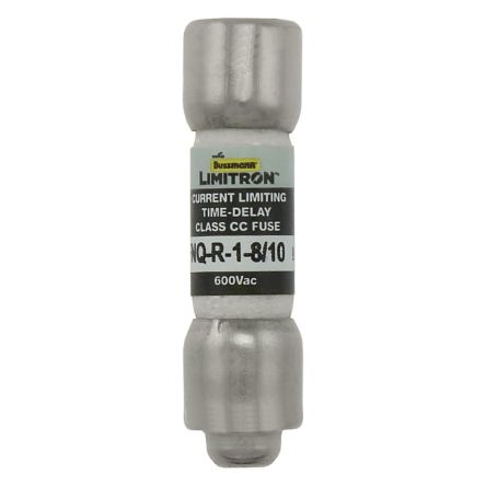 Eaton 1.8A T Melamine Cartridge Fuse, 0.41 x 1.5in [FNQ-R-1-8/10]; 261-899
