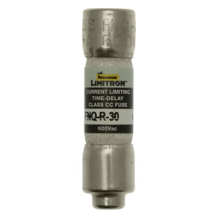Eaton 800mA T Melamine Cartridge Fuse, 1.5 x 0.41in [FNQ-R-8/10]; 261-901