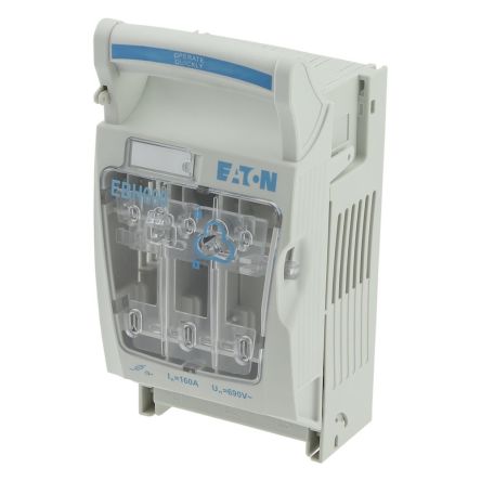 Eaton Fuse Switch Disconnector, 3 Pole, 160A Max Current, 160A Fuse Current [EBH000O3TM8]; 262-020