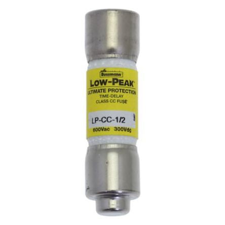 Eaton 500mA T Melamine Cartridge Fuse, 1.5 x 0.41in [LP-CC-1/2]; 262-451