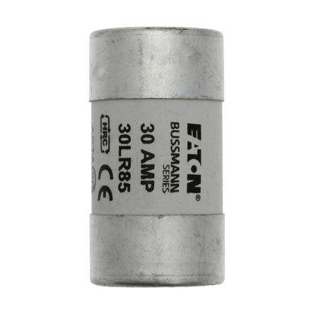 Eaton 30A Cartridge Fuse, 30 x 57mm [30LR85]; 262-729