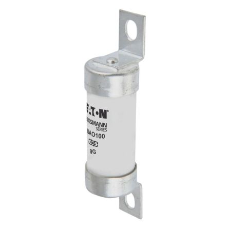 Eaton 100A Tag Fuse, 21 x 87mm, 500V, 74mm [BAO100]; 263-279