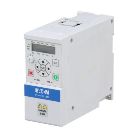 Inverter Drive, 1.5 kW, 3 Phase, 400 V ac, 4.3 A, DM1 Series [3-5010-007A DM1-344D3NB-S20S-EM]; 263-300