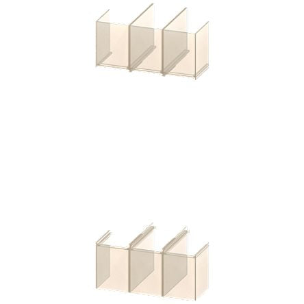 SENTRON Terminal Cover for use with 3VA57/58, 3VA67/68 Series [3VA9871-0WP30]; 263-561