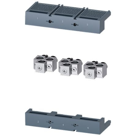 SENTRON Wire Connector for use with 3VA55, 3VA65/66 Series [3VA9673-0JG32]; 263-984