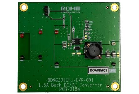 ROHM BD9G201EFJ-EVK-001 Buck Converter for BD9G201EFJ-M for 1channel Buck DC/DC Converter [BD9G201EFJ-EVK-001]; 264-262