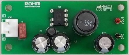 ROHM BM2PAB1Y-EVK-002 Buck Converter for BM2PAB1Y-Z for Non Isolated PWM Type Buck Convertor [BM2PAB1Y-EVK-002]; 265-482