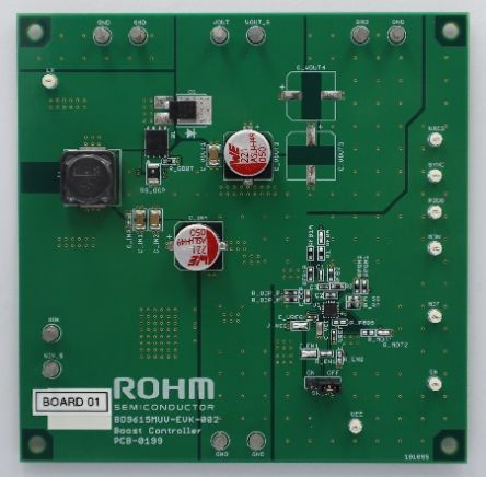 ROHM BD9615MUV-EVK-002 Boost Controller for BD9615MUV-LB for 1channel Boost DC/DC Controller [BD9615MUV-EVK-002]; 265-499