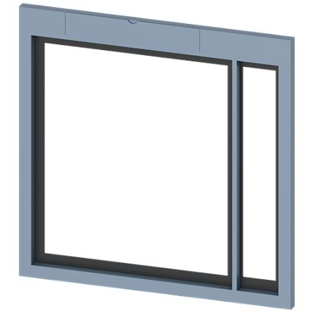 Siemens SENTRON Door Sealing Frame for use with Circuit Breaker 3WL10 / 3VA27 [3VW9011-0AP02]; 265-527